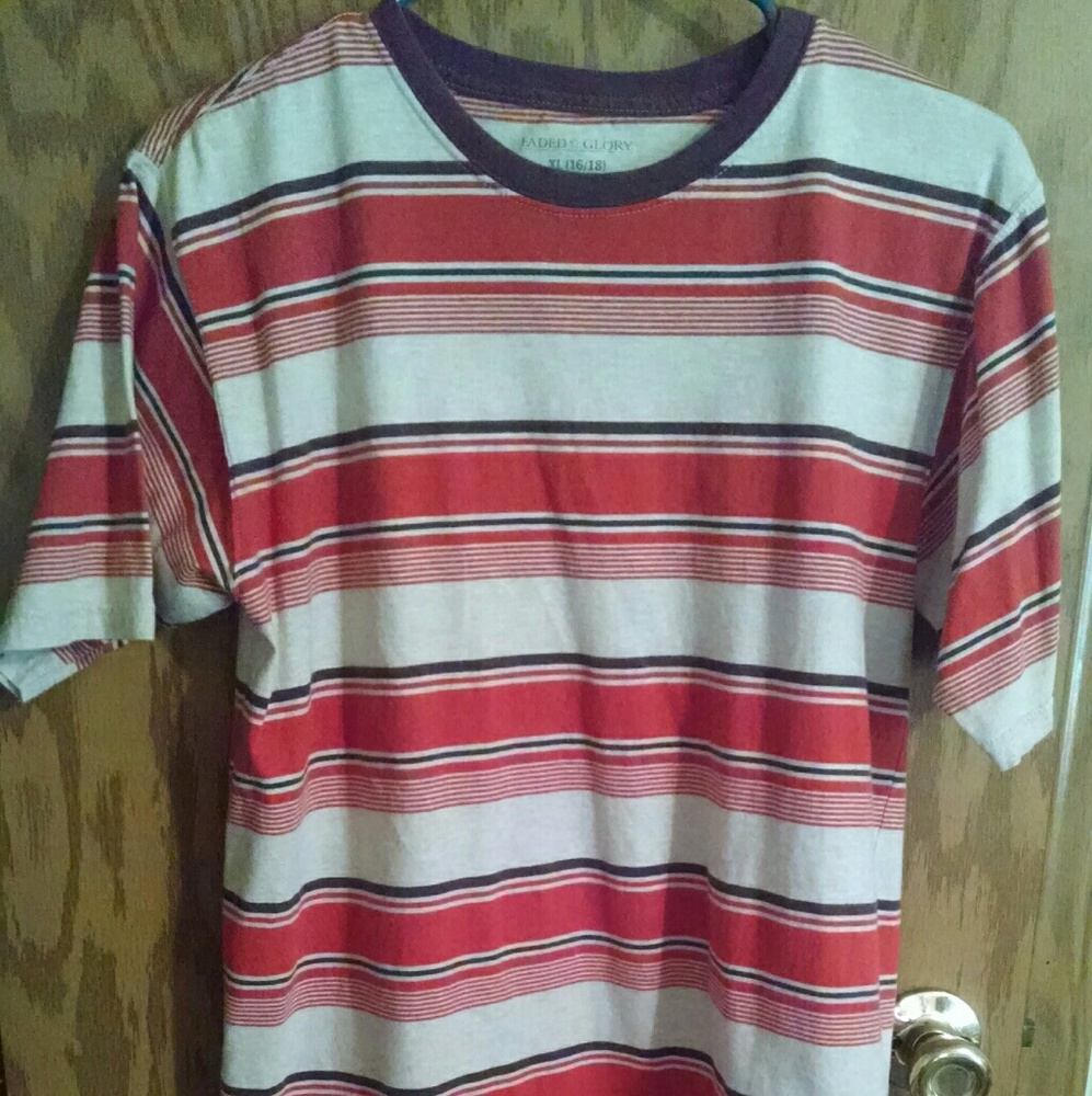 Boys XL(16-18) Arizona Tan Multi Top